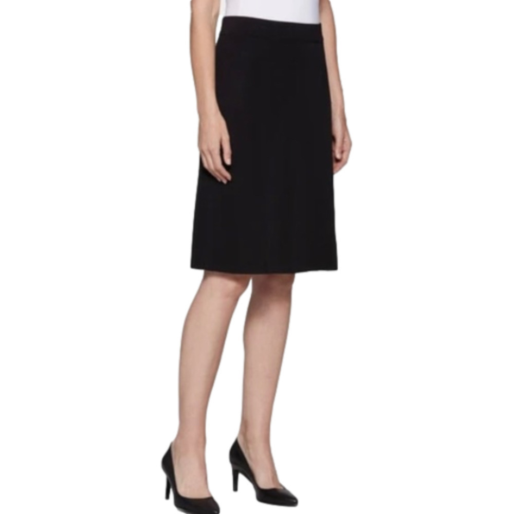 Banana Republic 100% wool lined a-line midi skirt